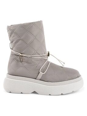 Dee Ocleppo Dana Snow Boot Taupe Quilted Size EU 40 / US 9-9.5 New in Box